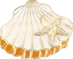 Online Bijou Brigitte Fermaglio per capelli - White Shell