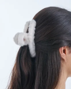 Hot Bijou Brigitte Fermaglio per capelli - White Winter