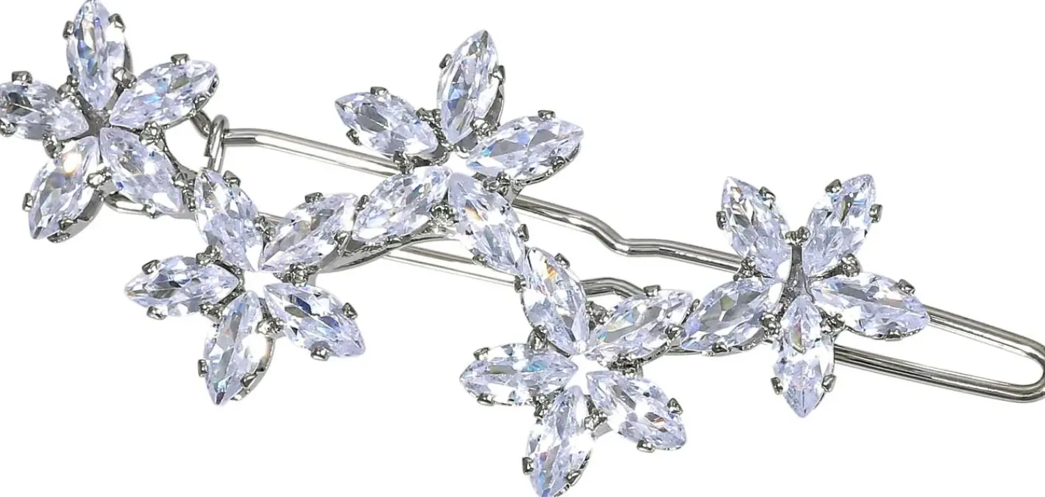 Best Bijou Brigitte Forcina per capelli - Floral Silver