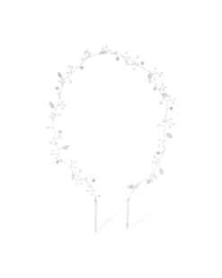 Sale Bijou Brigitte Forcina per capelli - Silver Petal