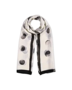 Clearance Bijou Brigitte Foulard - Black Dots