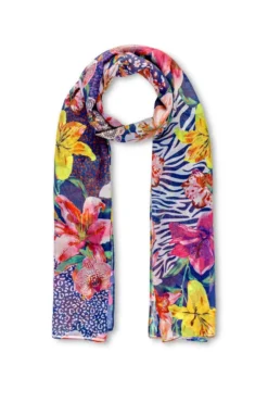 Bijou Brigitte Foulard - Bloomy Navy