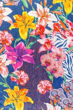 Bijou Brigitte Foulard - Bloomy Navy
