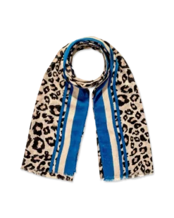 Bijou Brigitte Foulard - Blue Leo