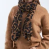 Clearance Bijou Brigitte Foulard - Brown Safari