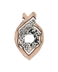 Outlet Bijou Brigitte Foulard - Elegant Brown