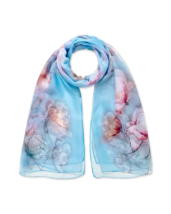 Sale Bijou Brigitte Foulard - Floral Blue
