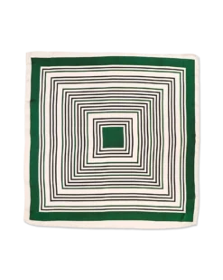 Sale Bijou Brigitte Foulard - Geometric Green