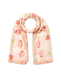 New Bijou Brigitte Foulard - Pink Tulip