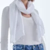 Online Bijou Brigitte Foulard - White Silk