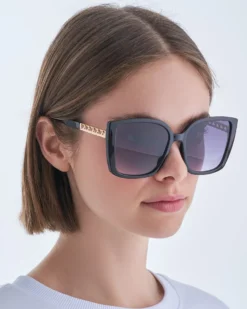 New Bijou Brigitte Occhiali da sole - Black Elegance