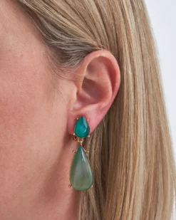 Clearance Bijou Brigitte Orecchini a clip - Awesome Agate