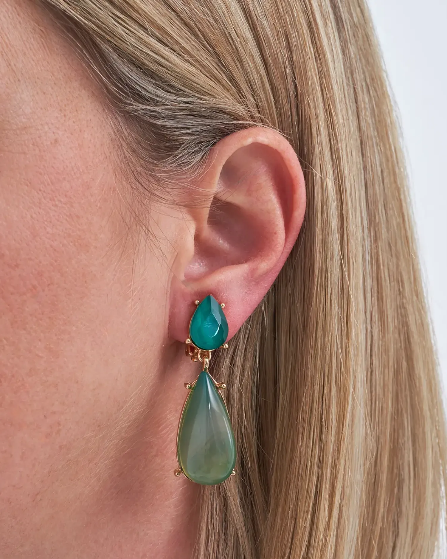 Clearance Bijou Brigitte Orecchini a clip - Awesome Agate