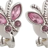 Bijou Brigitte Orecchini a clip bambina - farfalla