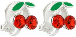 Outlet Bijou Brigitte Orecchini a clip bambina - Sweet Cherry