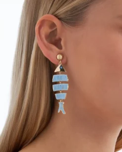 New Bijou Brigitte Orecchini a clip - Blue Sea