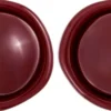 Hot Bijou Brigitte Orecchini a clip - Burgundy Circle