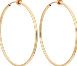 Clearance Bijou Brigitte Orecchini a clip - Classic Hoops