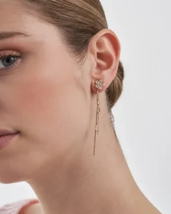 Sale Bijou Brigitte Orecchini a clip - Fiore gemello