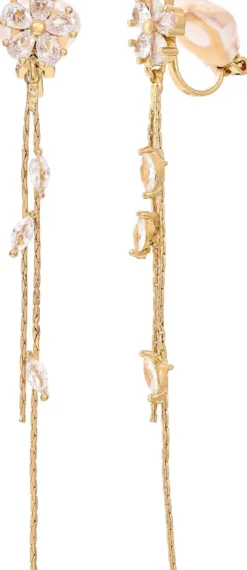 Sale Bijou Brigitte Orecchini a clip - Fiore gemello