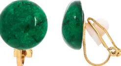 Online Bijou Brigitte Orecchini a clip - Moss Agate