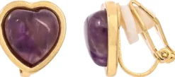 Discount Bijou Brigitte Orecchini a clip - Purple Heart