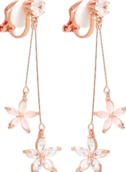 Bijou Brigitte Orecchini a clip - Rose Blossom