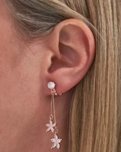 Bijou Brigitte Orecchini a clip - Rose Blossom