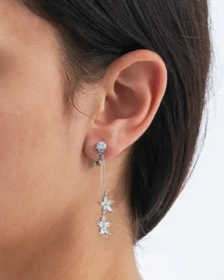 Sale Bijou Brigitte Orecchini a clip - Silver Blossom