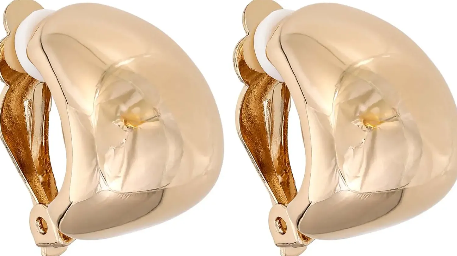 Discount Bijou Brigitte Orecchini a clip - Smooth Gold