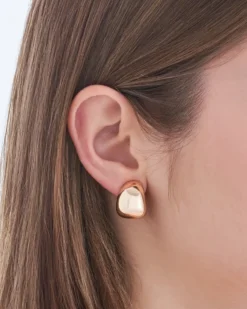 Discount Bijou Brigitte Orecchini a clip - Smooth Gold