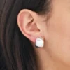 Outlet Bijou Brigitte Orecchini a clip - Smooth Silver