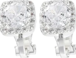 Outlet Bijou Brigitte Orecchini a clip - Sparkling Squares