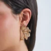 Hot Bijou Brigitte Orecchini a clip - Textured Swirl