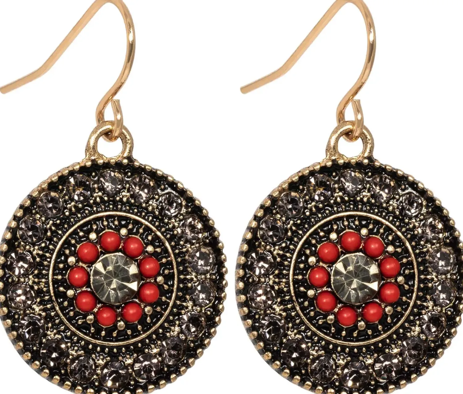 Hot Bijou Brigitte Orecchini a pendente - Brown Ornament