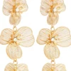 New Bijou Brigitte Orecchini a pendente - Golden Petals