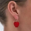 Best Bijou Brigitte Orecchini a pendente - Red Hearts