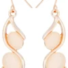 New Bijou Brigitte Orecchini a pendente - Rose Eye