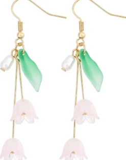 Clearance Bijou Brigitte Orecchini a pendente - Rose Tulip