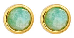 Clearance Bijou Brigitte Orecchini a perno - Amazonite Glow