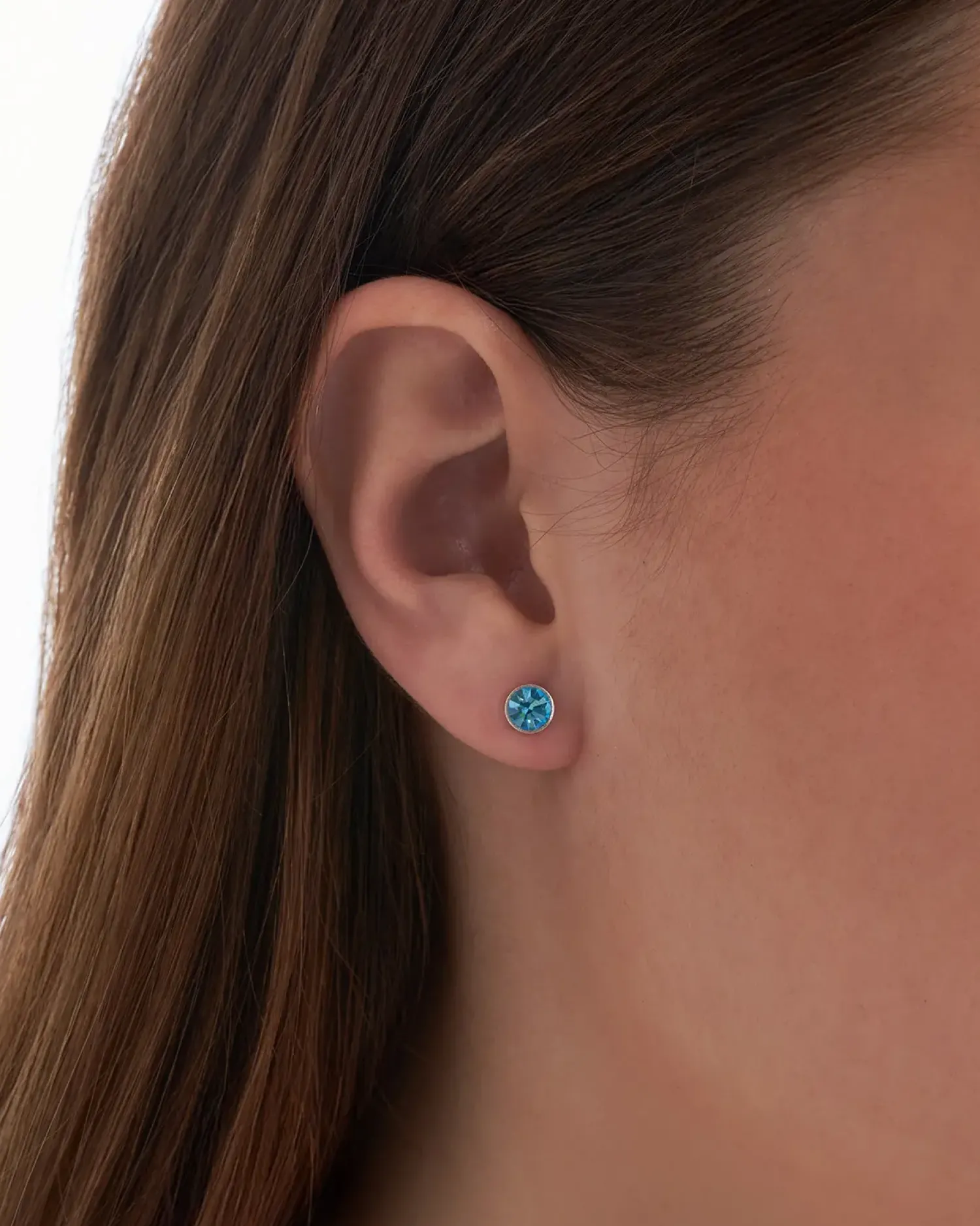 Online Bijou Brigitte Orecchini a perno - Aqua Shine