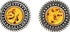 Best Bijou Brigitte Orecchini a perno - Awesome Amber