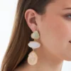 Best Bijou Brigitte Orecchini a perno - Beige Forms