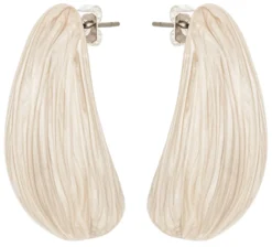 Outlet Bijou Brigitte Orecchini a perno - Beige Swirl