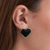 New Bijou Brigitte Orecchini a perno - Black Hearts