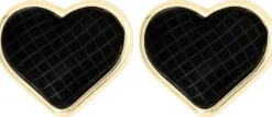 New Bijou Brigitte Orecchini a perno - Black Hearts