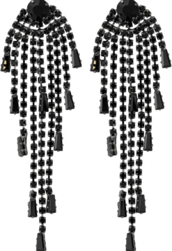 Discount Bijou Brigitte Orecchini a perno - Black Rain
