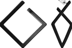Online Bijou Brigitte Orecchini a perno - Black Square