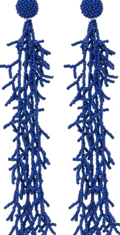 Discount Bijou Brigitte Orecchini a perno - Blue Corals