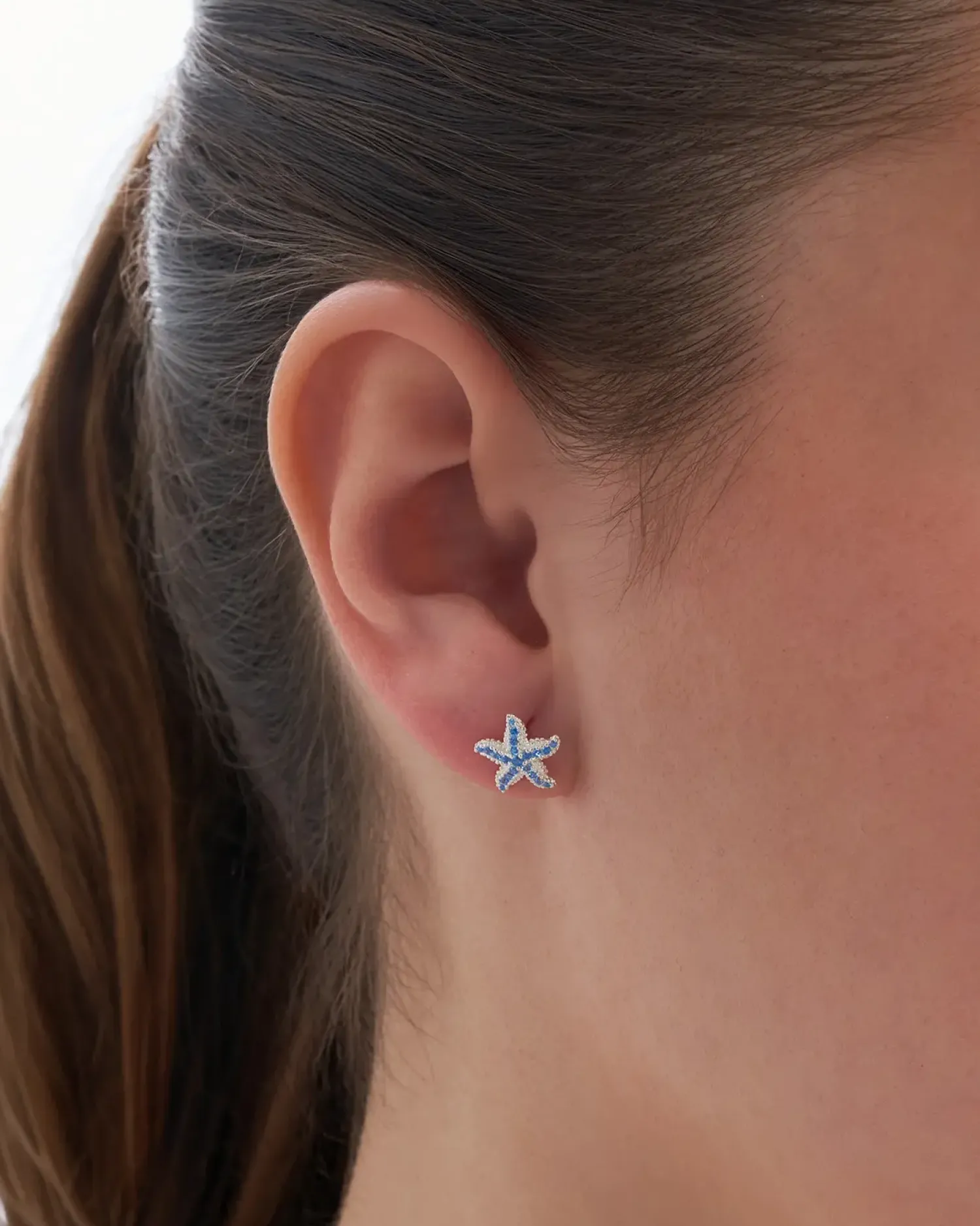 Bijou Brigitte Orecchini a perno - Blue Cutie